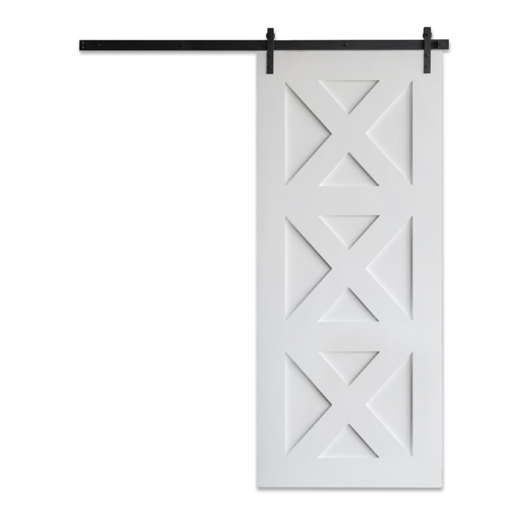 Contemporary Triple X Barn Door