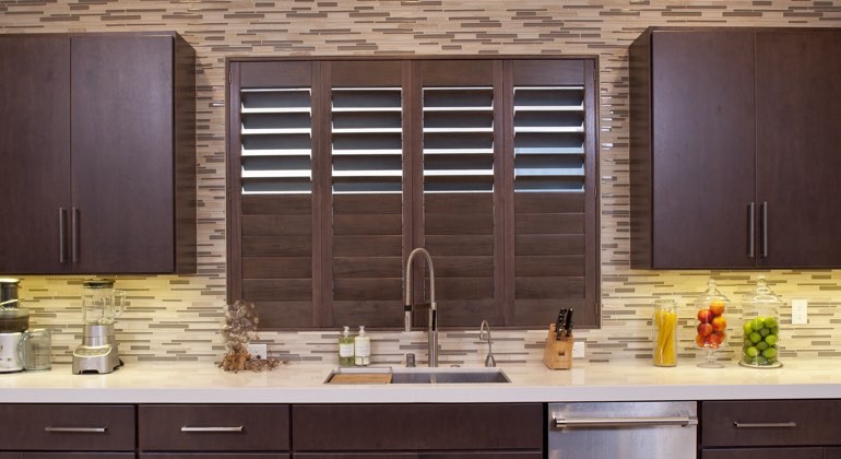 Cincinnati cafe kitchen shutters