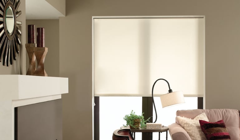 Roller shades are a great option with it comes to protecting against glare. Roller shade in Cincinnati
